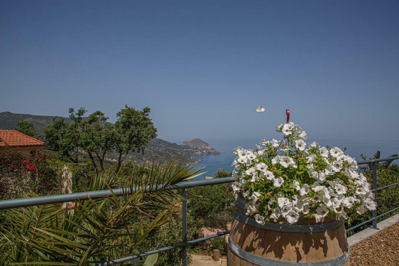 Cefalu Nest Pool House Terrace Sea View Bagian luar foto